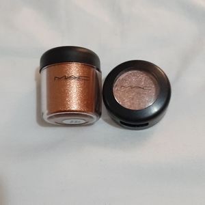 MAC eyeshadow and pigment